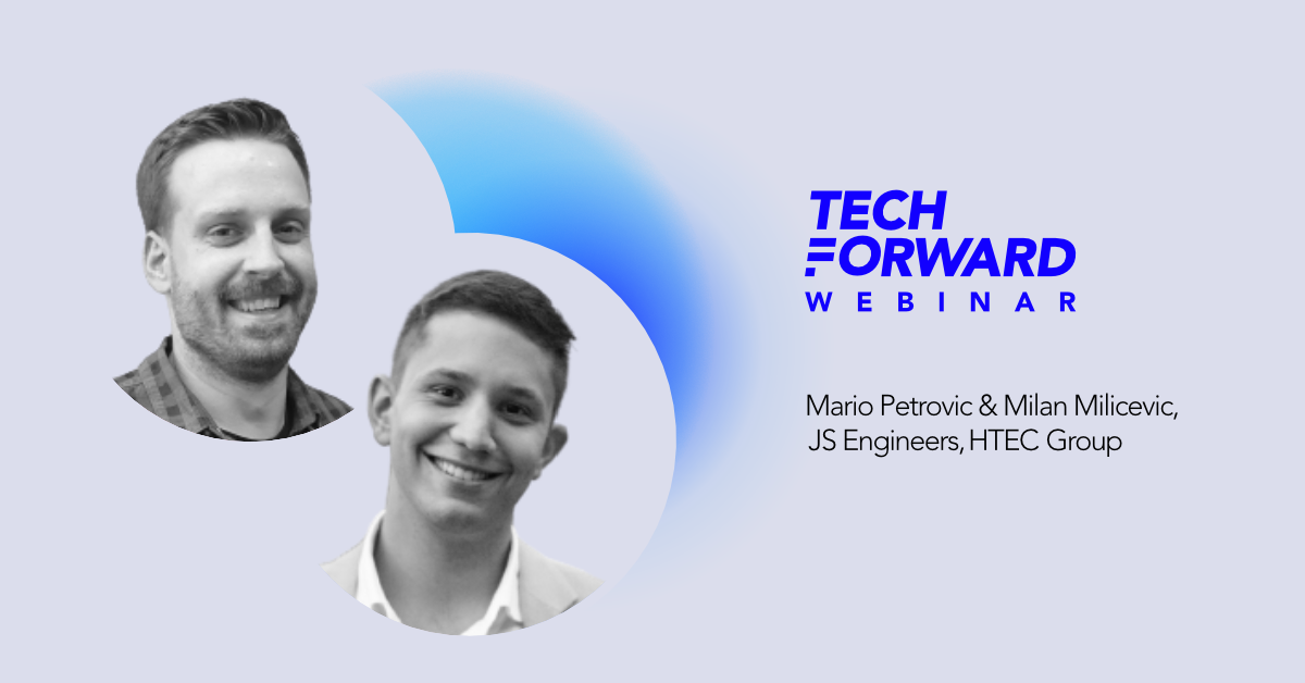 Tech Forward Webinar: Micro Front-End Architecture in JS? Impossible? Or is it?