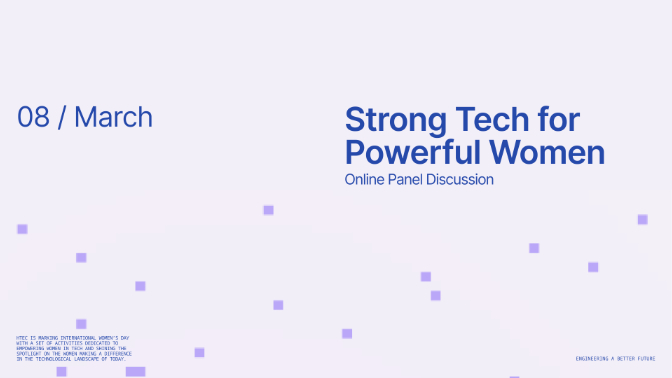 Panel discussion: Strong Tech for Powerful Women