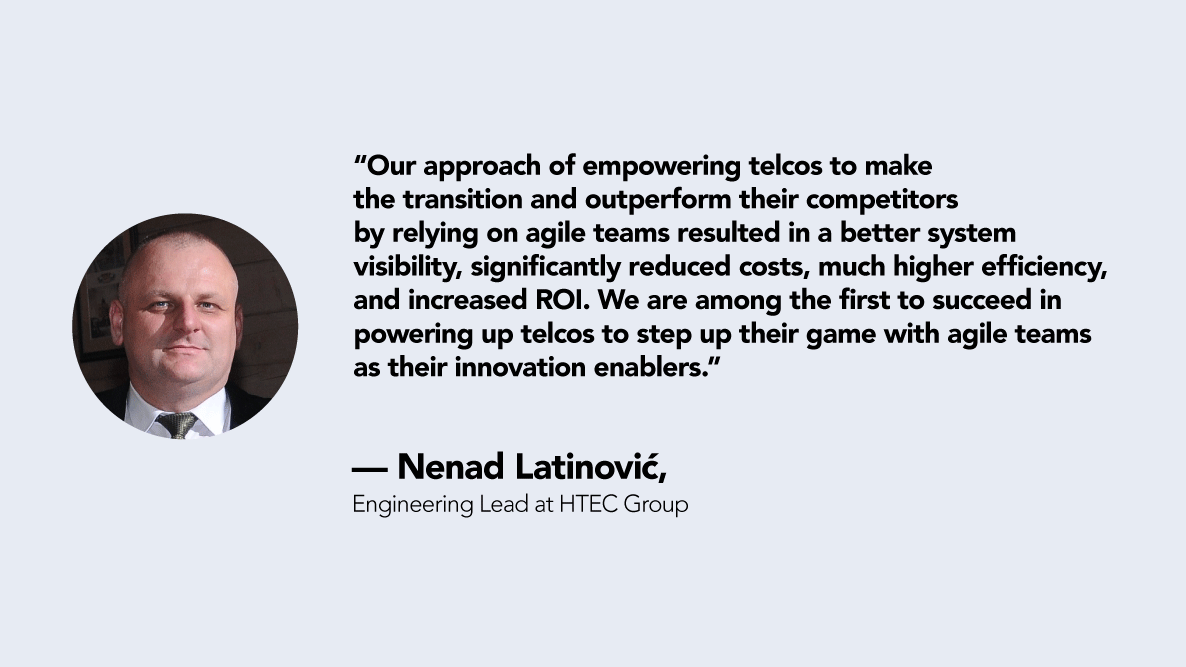 Agile in Telco HTEC Group - Nenad Latinovic 