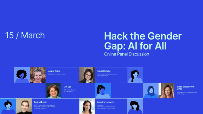 HTEC Panel Discussion: Hack the Gender Gap: AI for All