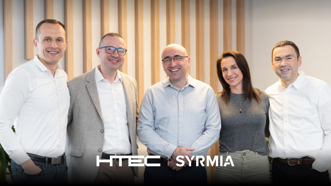 HTEC Acquires SYRMIA to Expand its AI, Machine Learning and Embedded Software Engineering Capabilities and further strengthen its Engineering Base in Southeast Europe
